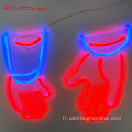 Factory Fourniture carrée Décoration en plein air LED Neon Sign